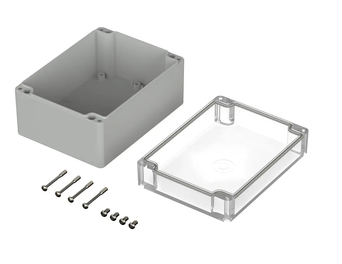 Bopla Euromas Enclosure M238G, 120×160×90 mm, clear transparent lid